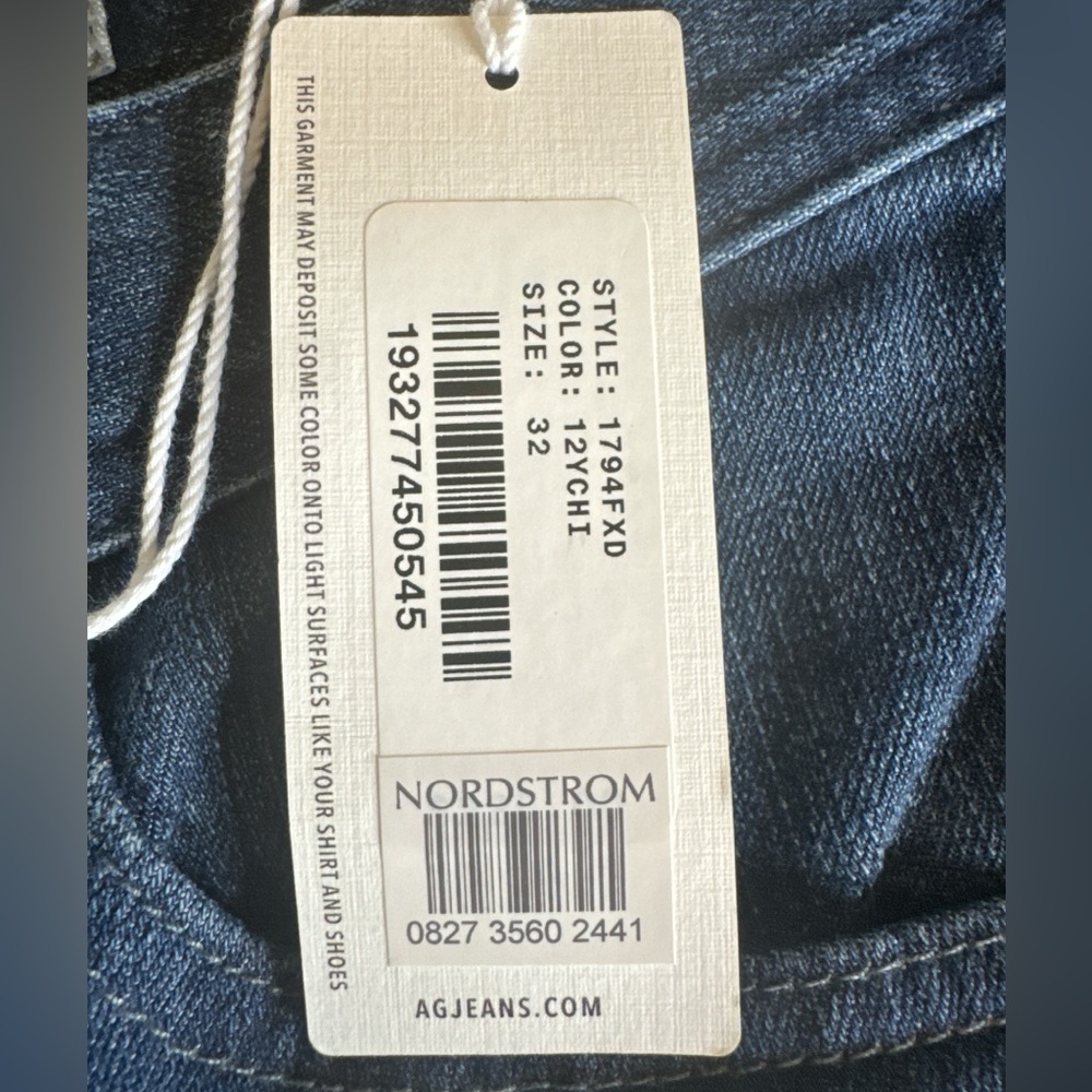 AG DENIM 360 (Men’s) The Everett Slim Straight Leg Jean, Size 32. - Picture 9 of 15